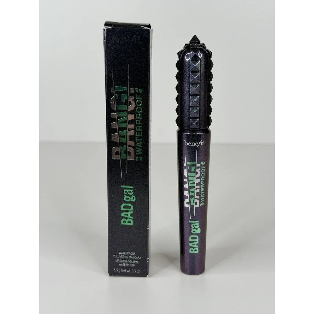 Benefit BADgal Bang Waterproof Volumizing Mascara Blackest Black 8.5g 0.3oz New